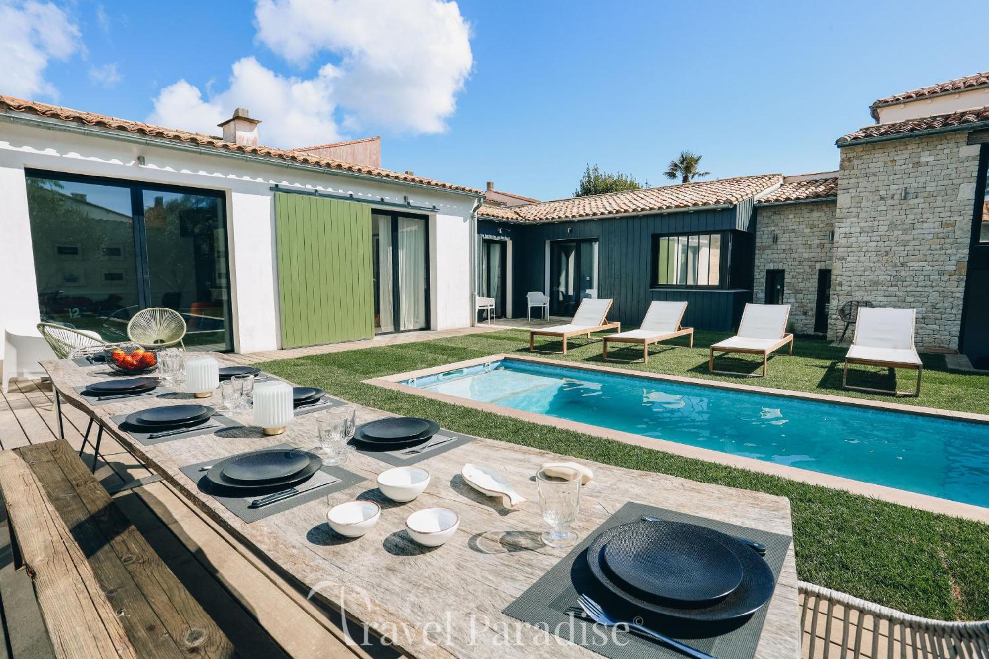 ILE DE RÉ - Villa Clerjotte Saint-Martin-de-Ré Esterno foto
